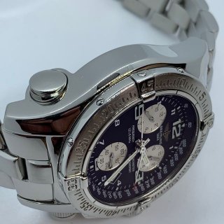 Photo of BREITLING Emergency Mission # A73322 9.9/10 FULLY SERVICED AND AUTHENTICATED