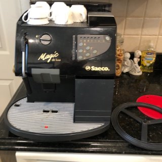 Photo of Saeco Magic De Luxe Hand Painted Espresso, Cappuccino and Coffee Machine