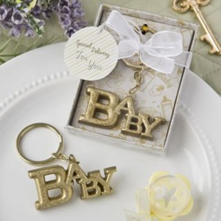 Photo of LUXURIOUS GOLD BABY THEMED KEY CHAIN
