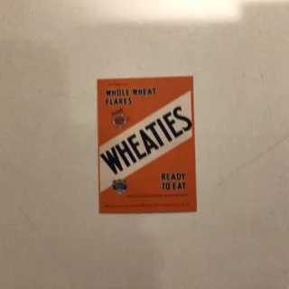 Photo of Babe Ruth “Wheaties” Advertisement Baseball Card ,Very Unique ,