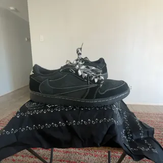 Photo of Phantom Black Travis Scott Air Jordan 1 low