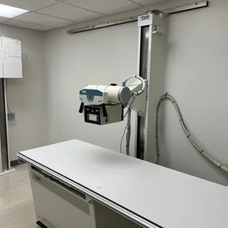 Photo of X-ray machine