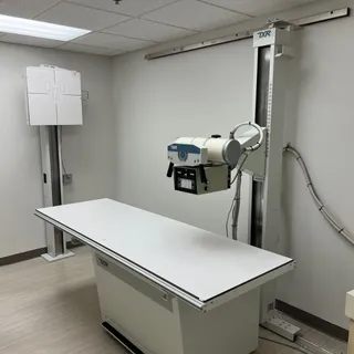 Photo of X-ray machine