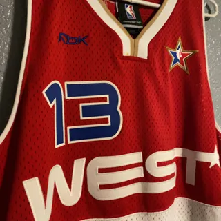 Photo of 2006 NBA All Star West Steve Nash Jersey