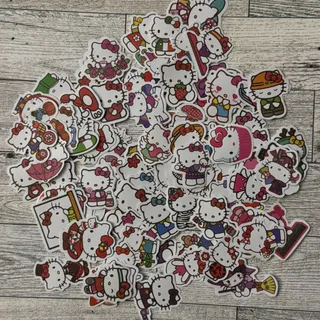 Photo of 100 Sanrio Kawaii Hello Kitty Sticker Lot