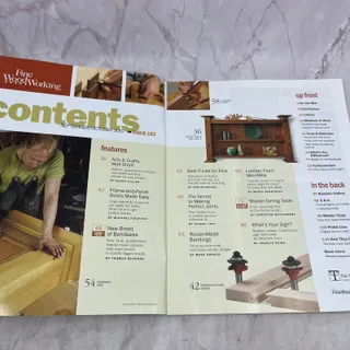 Photo of Shaker Trestle Table - Oct 2007 No 193 - Taunton's Fine Woodworking Magazine M36