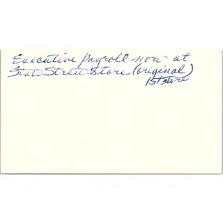 Photo of Marshall Field's Mary Kay Hanevold Vintage Business Card SB4-B8 