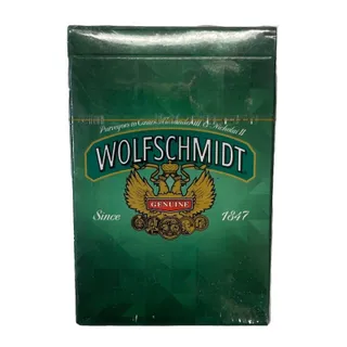 Photo of Wolfschmidt Vodka Playing Cards Promo Sealed