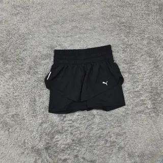 Photo of Puma Women's Size M Athletic Shorts sports Black Polyester