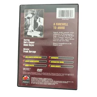 Photo of A Farewell to Arms DVD Gary Cooper B&W Full Screen Very Good Condition 1999