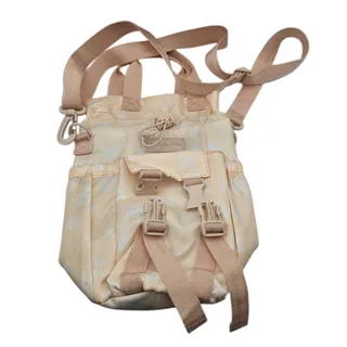 Photo of Blogilates Water Bottle Sling Bag Peach/White Floral