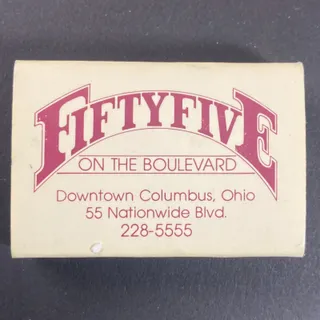 Photo of Fifty-Five at Crossroads Cafe 55 Worthington, OH Matchbox c1987-90's VGC -Scarce