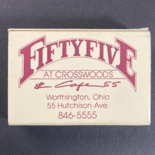 Photo of Fifty-Five at Crossroads Cafe 55 Worthington, OH Matchbox c1987-90's VGC -Scarce