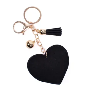 Photo of Bling Crystal Rhinestone Rainbow Heart Keychain