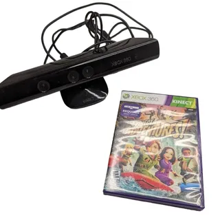 Photo of XBOX 360 Kinect Sensor Bar 1414 and Adventures Game