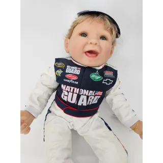 Photo of Ashton Drake Toddler Boy Doll Just Like Dale Jr Nascar Outfit RealTouch