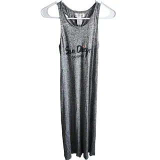 Photo of H&M LOGG Girls Sz 12 Maxi Dress Gray San Diego California