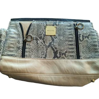 Photo of Vintage Y2K 2000s Miche Classic Shell Leslie Snakeskin Print