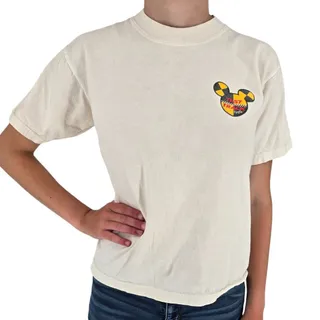 Photo of Vintage Mickey Goofy Test Track Disney Epcot T-Shirt Womens Sz S Double Sided