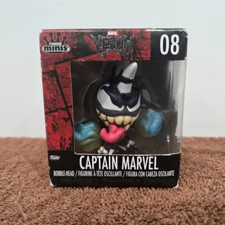 Photo of Funko Minis Marvel Venom #08 CAPTAIN MARVEL Bobble-Head Figure