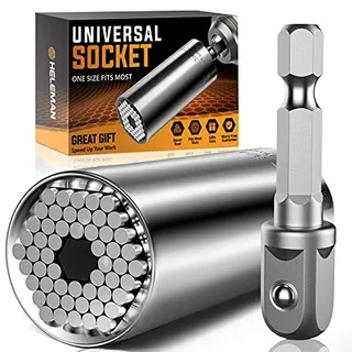 Photo of Universal Socket Setwith Power Drill Adapter(7-19 MM)