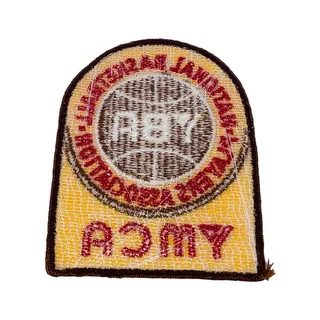 Photo of YMCA YBA National Basketball Players Association Vintage Embroidered Patch