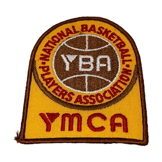 Photo of YMCA YBA National Basketball Players Association Vintage Embroidered Patch