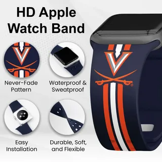 Photo of Virginia Cavaliers HD Apple Watch Band