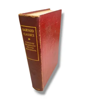 Photo of Harvard Classics 30 Faraday Helmholtz Kelvin Newcomb Etc 1910 Hardcover Book Collier & Son