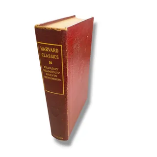 Photo of Harvard Classics 30 Faraday Helmholtz Kelvin Newcomb Etc 1910 Hardcover Book Collier & Son