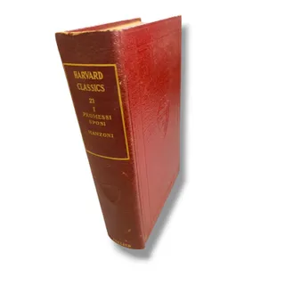 Photo of Harvard Classics 21 I Promesi Sposi 1909 Hardcover Book Collier & Son