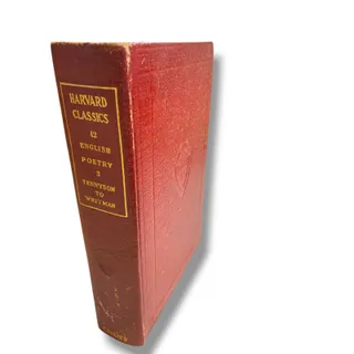 Photo of Harvard Classics 42 English Poetry 3 1910 Hardcover Book Collier & Son