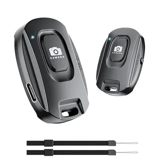 Photo of 2 Pack Wireless Remote Shutter for iPhone Camera, Bluetooth
