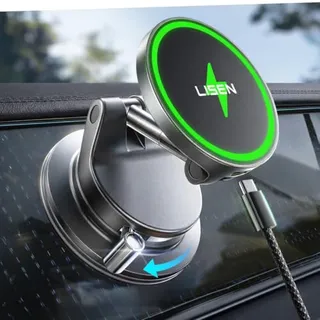 Photo of Magnetic Wireless Car Charger, iPhone Holder