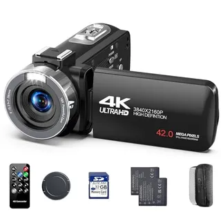 Photo of 4K Video Camera Camcorder, 42MP Vlogging Camera