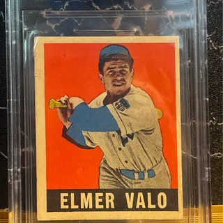 Photo of 1949 Ultra Rare Leaf Card #29 Elmer Valo OF