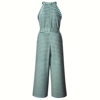 Photo of Women's Striped Wide Leg Jumpsuit