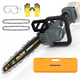 Photo of 12 Inch Brushless Cordless Chainsaw for Dewalt 20V MAX Battery (Tool Only)