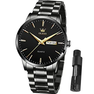 Photo of Black Analog Stainless Steel Watches for Men