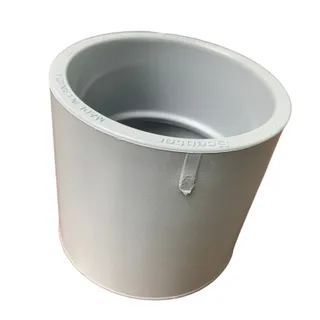 Photo of New Open Box Scepter 2" EC35 Gray Plastic PVC Conduit Coupling 077006