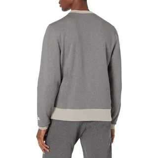 Photo of New Champion Mens Small Gray Oatmeal Sueded Fleece Pullover Crew Neck Sweatshirt
