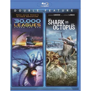 Photo of SHARK VS OCTOPUS & 30,000 LEAGUES UNDER THE SEA - Double Feature BLU-RAY