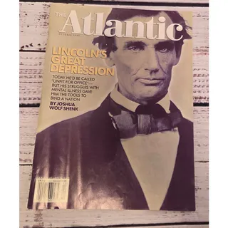 Photo of The Atlantic Magazine October 2005 Lincoln's Great Depression Issue