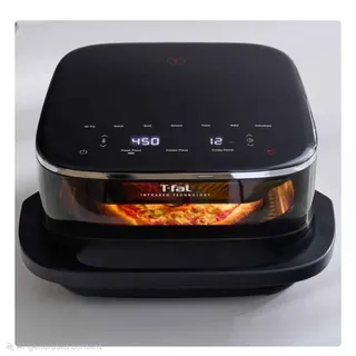Photo of T-fal Surface XXL 6.3 Qt Infrared Air Fryer, 1800W, No Preheat, Black.