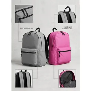 Photo of Classic Everyday Canvas Backpack