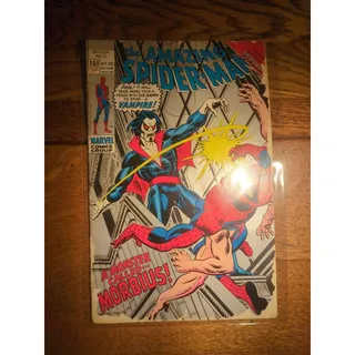 Photo of Amazing Spider-Man #101 Silver-Ink Facsimile Edition First Appearance of Morbius