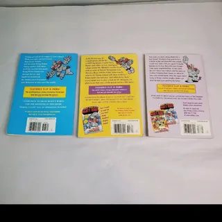 Photo of Lot of 3 Ricky Ricotta's Mighty Robot Books (1-3) Dav Pilkey & M. Ontiveros READ