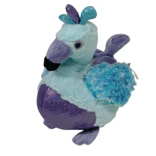 Photo of 2009 Ganz Webkinz Blufadoodle Plush HM453 Blue Purple Stuffed Animal Retired