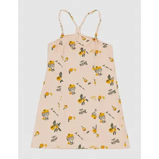 Photo of Wild Fable Women’s Citrus Print Linen Blend Mini Dress Size M