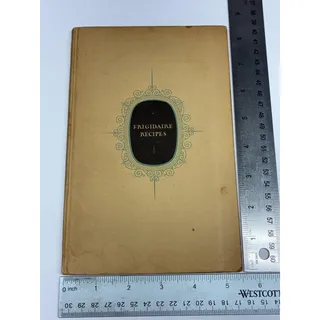 Photo of 1928 Frigidaire Recipes Cookbook Vintage Refrigerator Advertising Art Deco